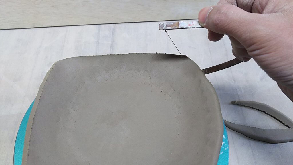 角皿の作り方