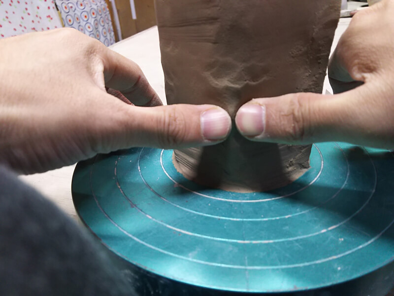 五角形マグカップの作り方
