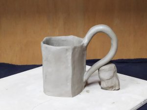 五角形マグカップの作り方