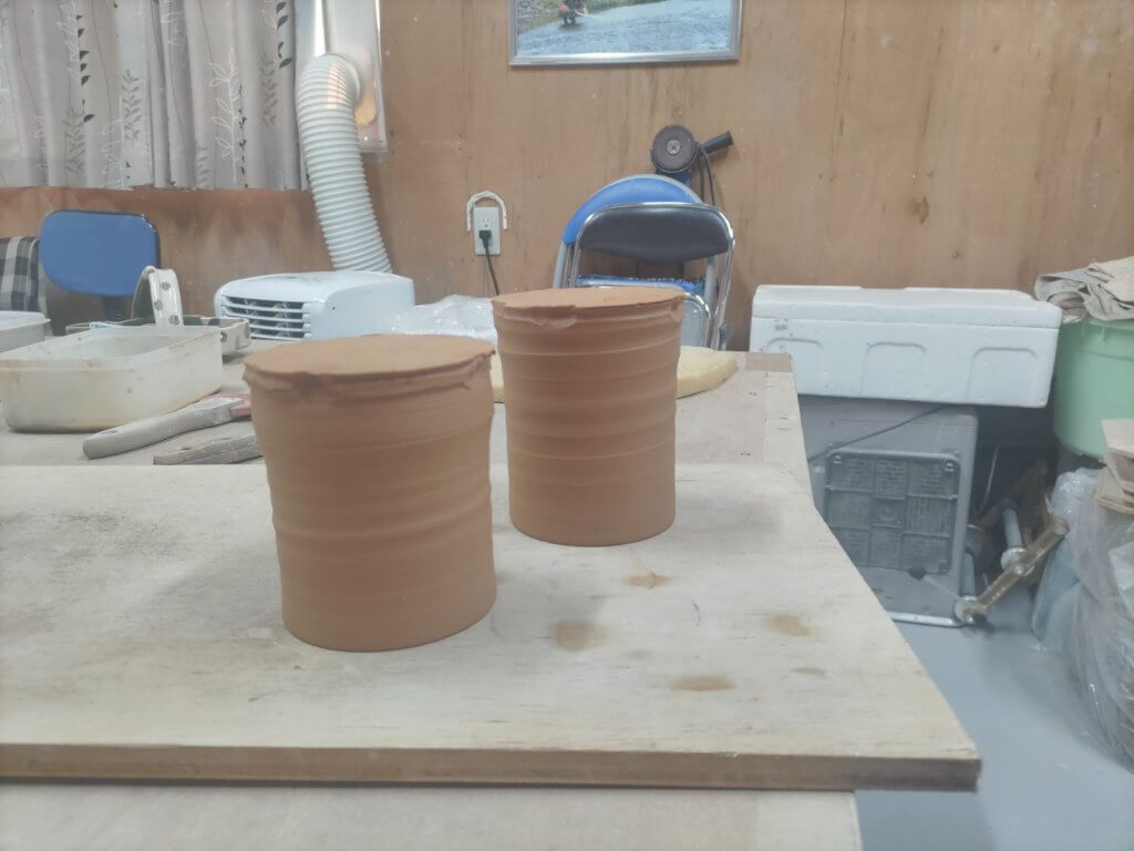 陶芸のプロが教える粉引面取カップの作り方